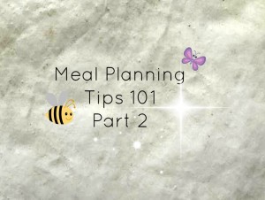 Meal Planning P2