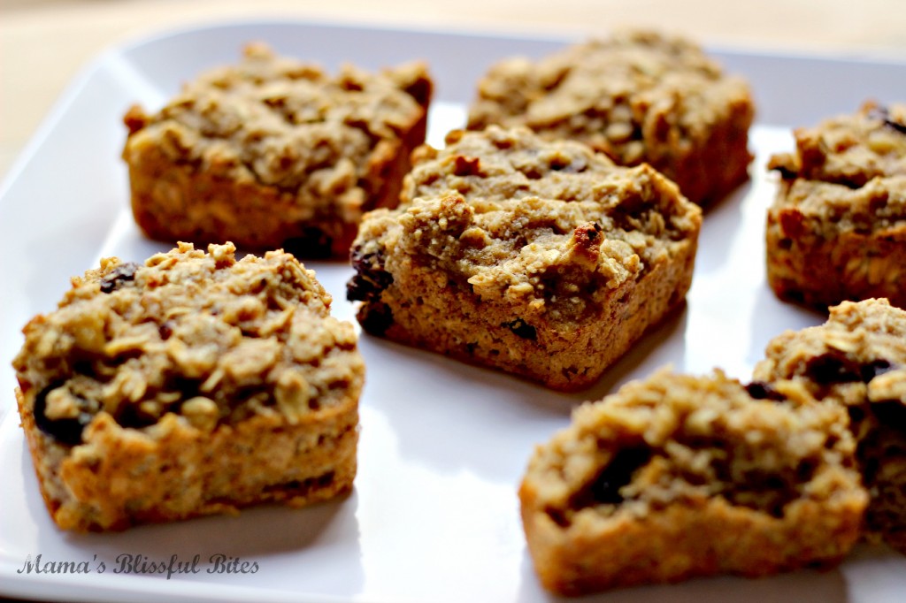 Oat Muffins with Raisins and Walnuts